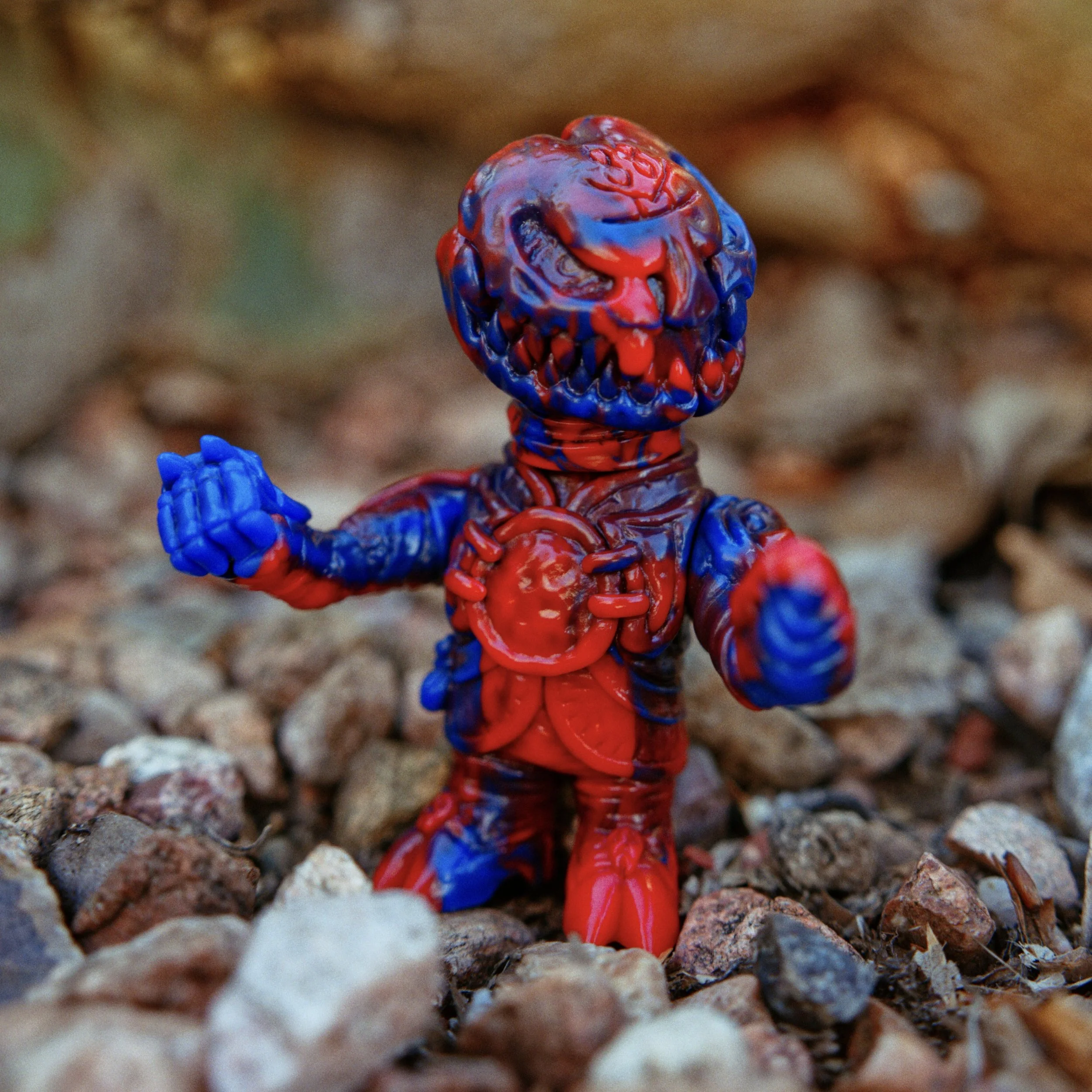 CHIBINAUTS: SKULLRIZER PINK TITANIUM 002 — Scum Pit Toys